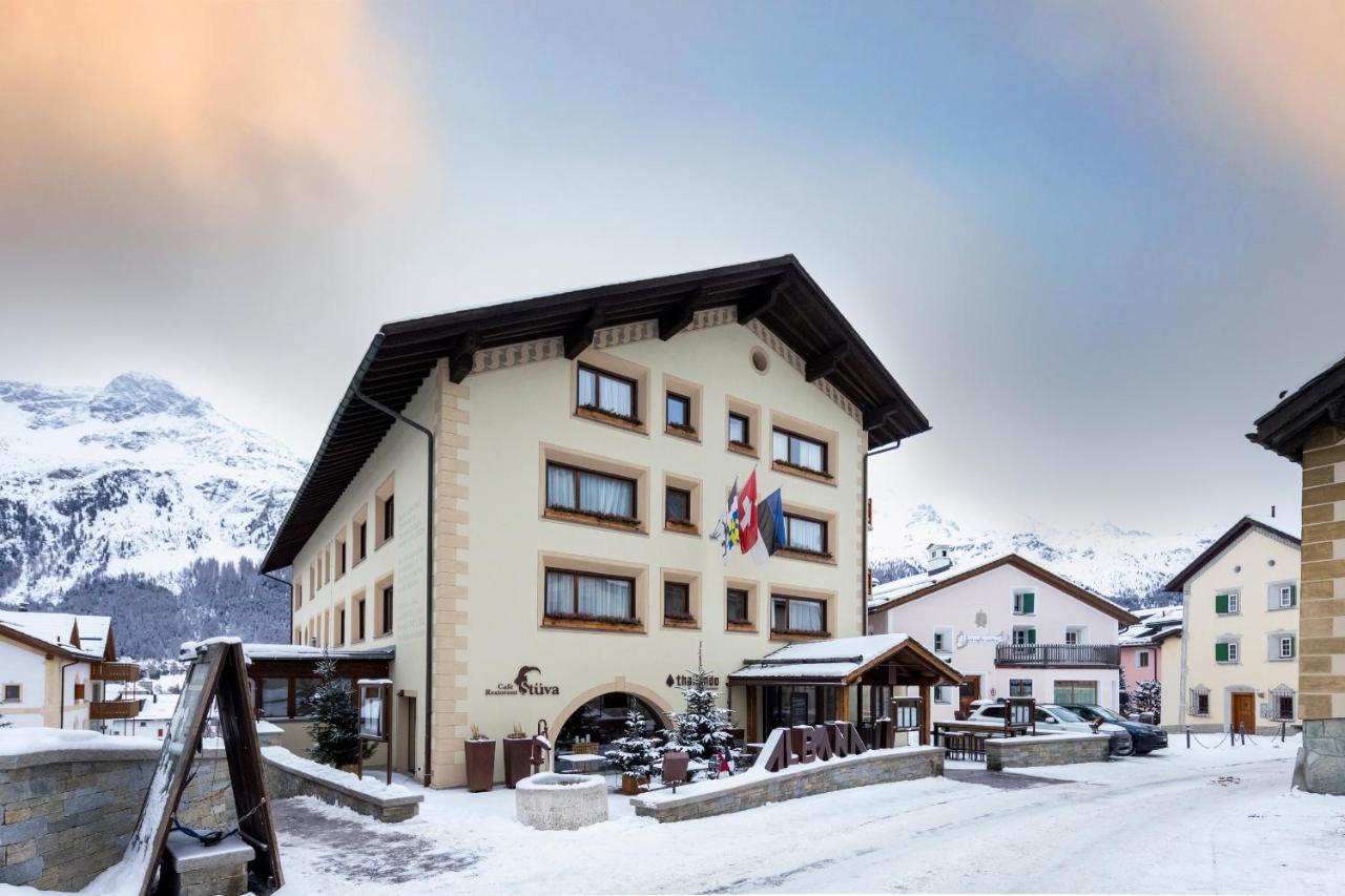 Albana Hotel Silvaplana Exterior photo